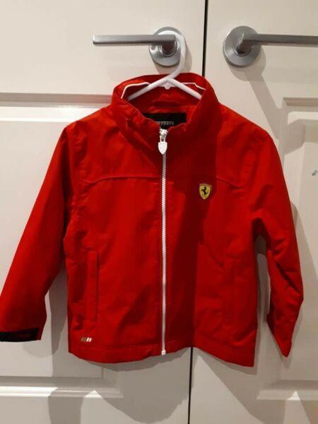 Kids genuine Ferrari jacket