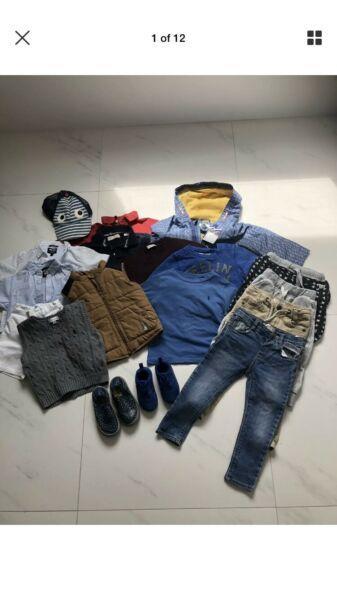 baby to toddler boy clothes lot 17peaces