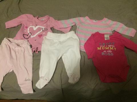 0000 & 000 Baby Girl Warmer Clothes