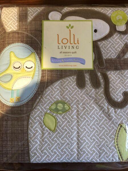 Lolli Living All Seasons Quilt - Animal Tree (BNIB)