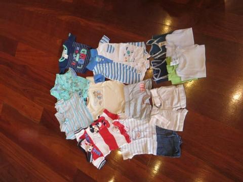 Boys 000 Summer Cloths Bundle