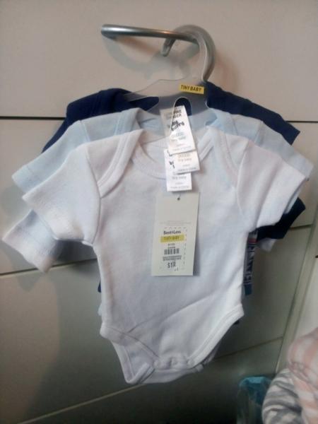 Prem/tiny baby 00000 clothes new (7 items)