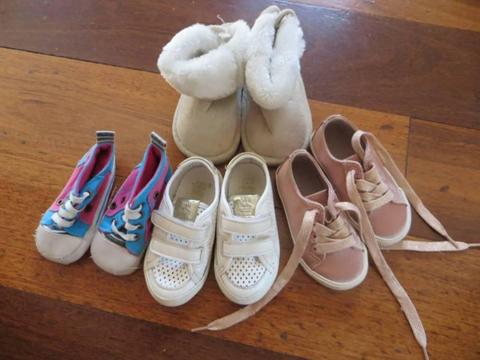 Baby girl designer shoe bundle size 3 - 12 months (2 pairs new)