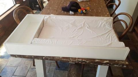 Change table top with mattress