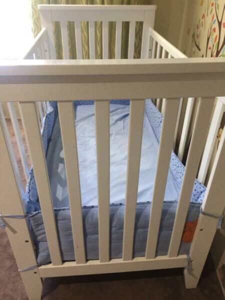Baby/Toddler Cot and Mattress for sale