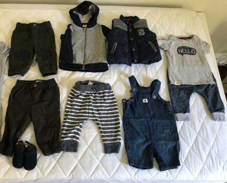 Boys mixed bundle - size 6-12months (0) country road, seed etc