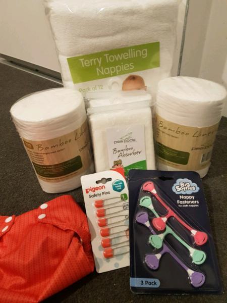 towelling nappy set