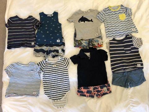 Boys Country Road mixed clothes bundle - size 12-18 months