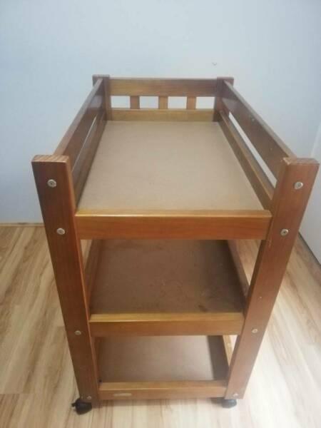 Baby changing table