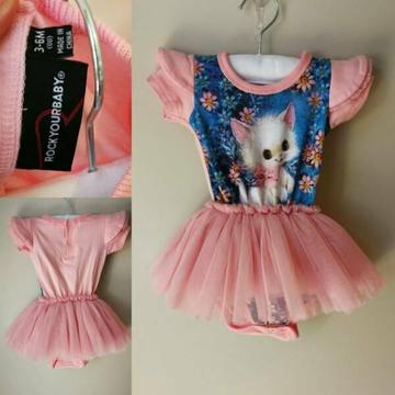 Size 00 Rock Your Baby Girls Dress
