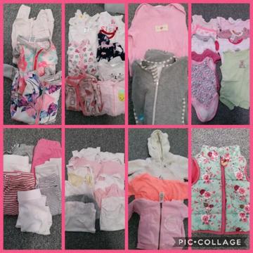 Girls baby clothes size 000