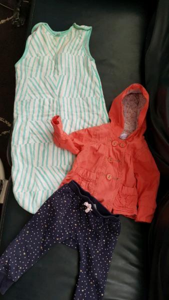 size 1 winter bundle for girl