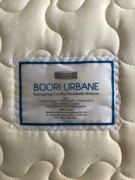 Boori cot mattress FREE