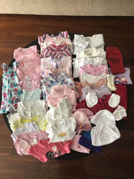 Size 0000-size 00 baby girl clothing bundle