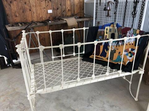 Wrought Iron Cot