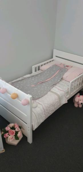 Toddler Bed & Mattress