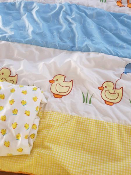 Cot set baby/toddler bedding set