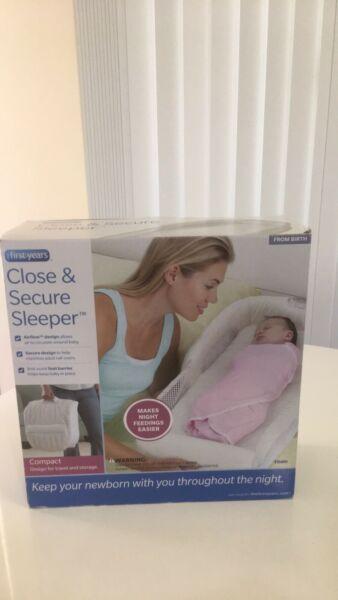 Close and Secure Sleeper for newborn
