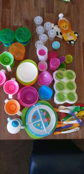 Baby food containers