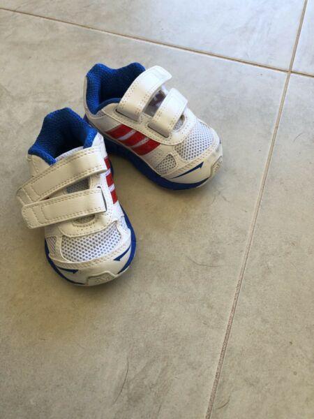 Toddler adidas sneakers never worn