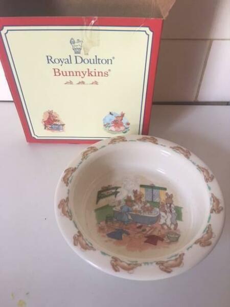 Royal Doulton Bowl & Christening Mug