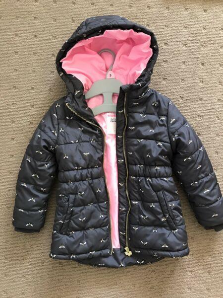 Girl Puffy Winter Jacket Size 3