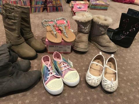 Girls shoes, boots & sandals size 11-5 Exc. cond