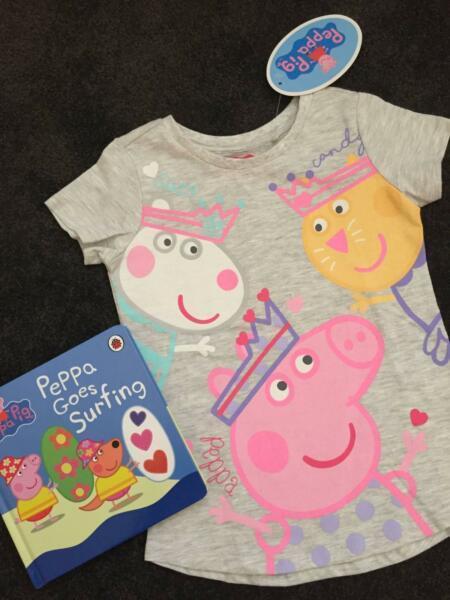 Peppa Pig T-Shirt and Book