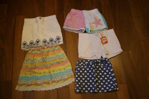 Girls Sz 6/7 Shorts, Skirts and Playsuits