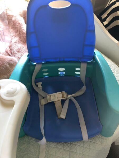 First years portable swing tray feeding chair