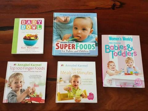 Baby and Toddler Food Cook Books Bundle