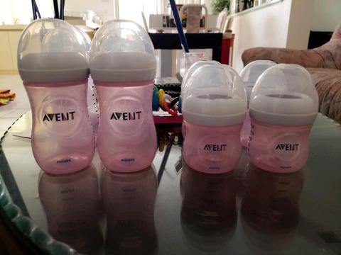 Avent Bottles (pink)