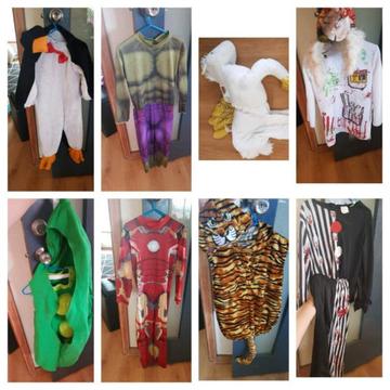 Kids costumes box clean out