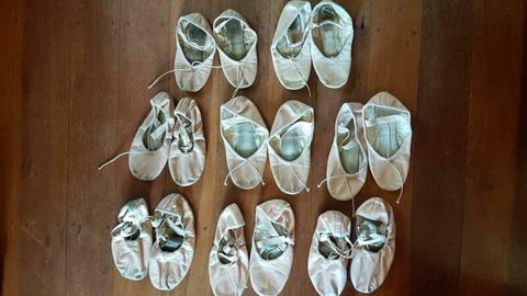 Bloch & Sansha children's leather ballet dance slippers shoes