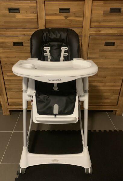 Steelcraft Messina Deluxe High Chair - Onyx
