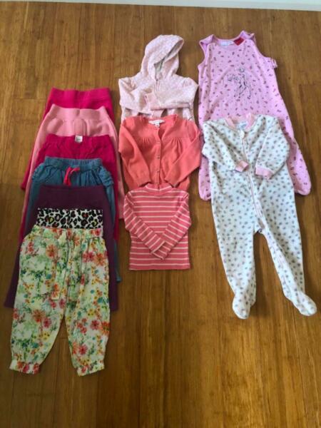 Girl's size 1 winter bundle