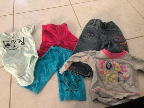 Girls clothes size 1 and 2