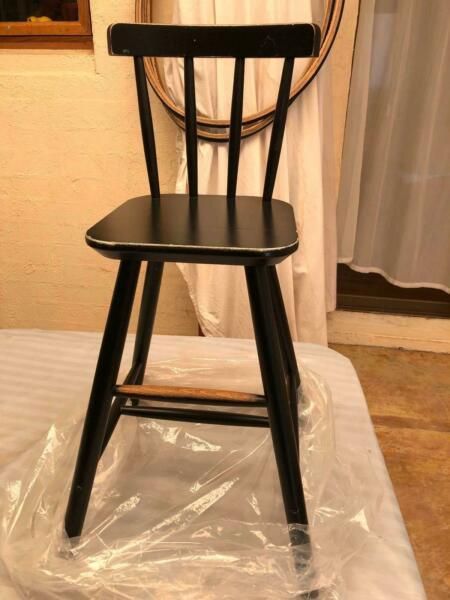Toddlers Wood High Chair