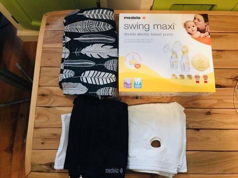 Medela Swing Maxi Double Electric Pump + extras valued over $500