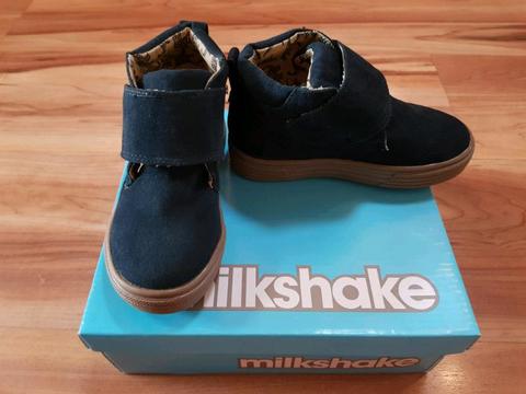 Milkshake Boys Boots Navy - Size 7