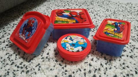 Spiderman Lunch box set