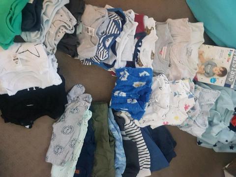Bulk boy clothes all you need from 0 to 6 months