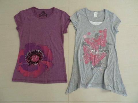Girls: 2 x various tops. 12yrs.$5 EA. Hardly worn; excellent cond