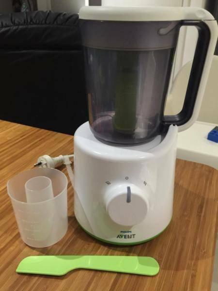 AVENT steamer and blender (bought brand new, used for one baby)