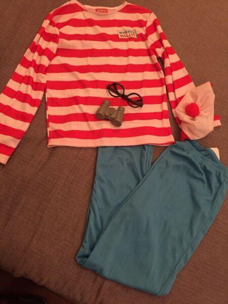 Full Where's Wally dress up costume outfit