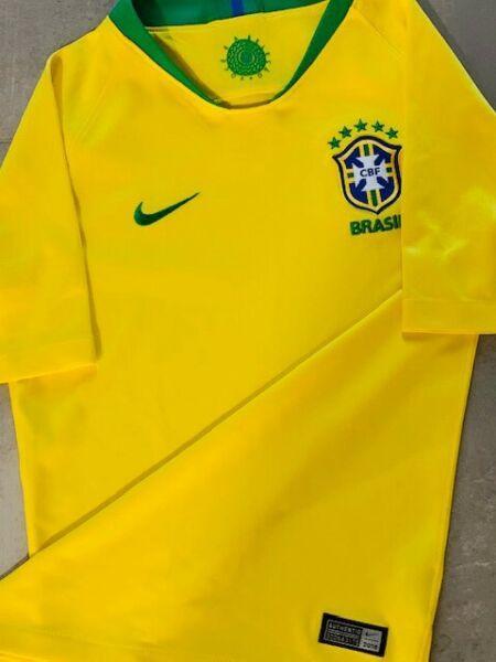 Brazil Soccer Shirt WITH NIKE Soccer Boots & Puma Shinguards