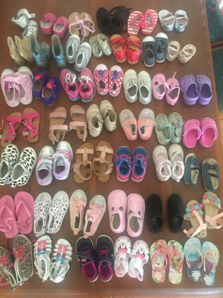 Girls shoes size 1-7