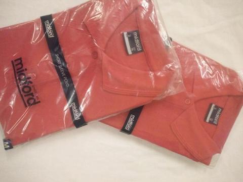 New red Polo tops, Midford